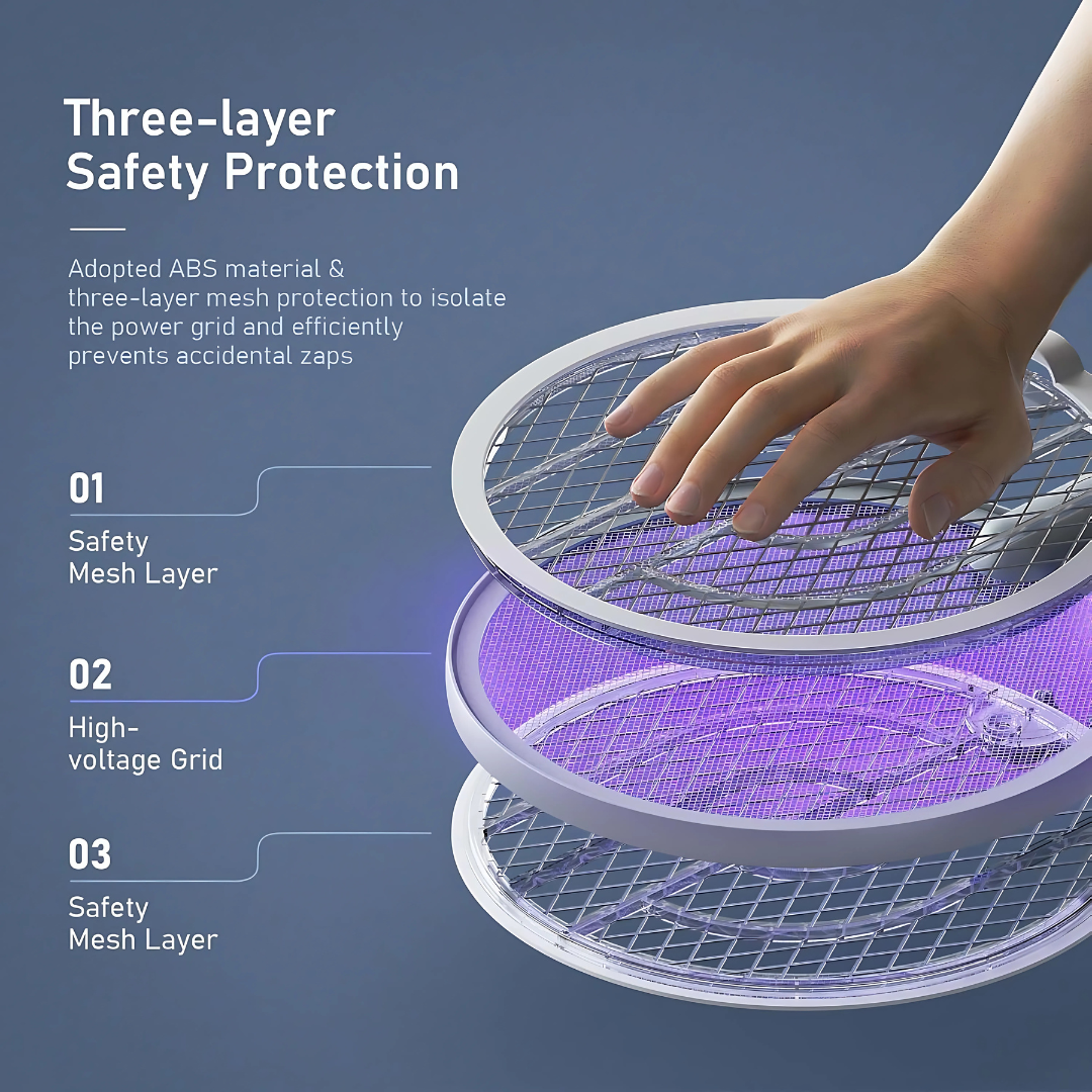 Ursonic GlowStrike™ – Racket & Lamp Insect Killer