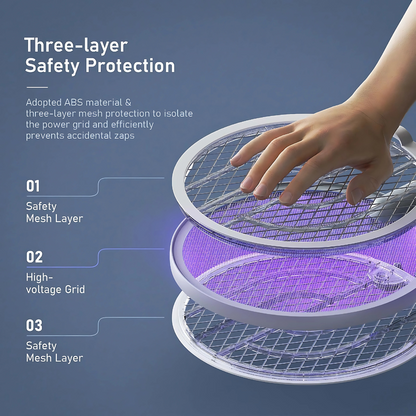 Ursonic GlowStrike™ – Racket & Lamp Insect Killer